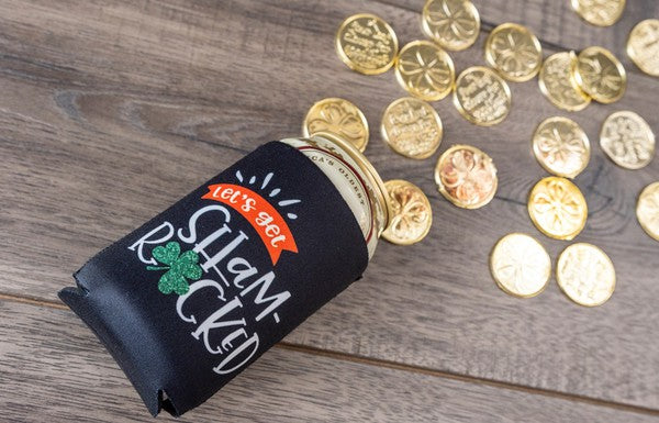 St. Patrick's Day Slim Can Holder