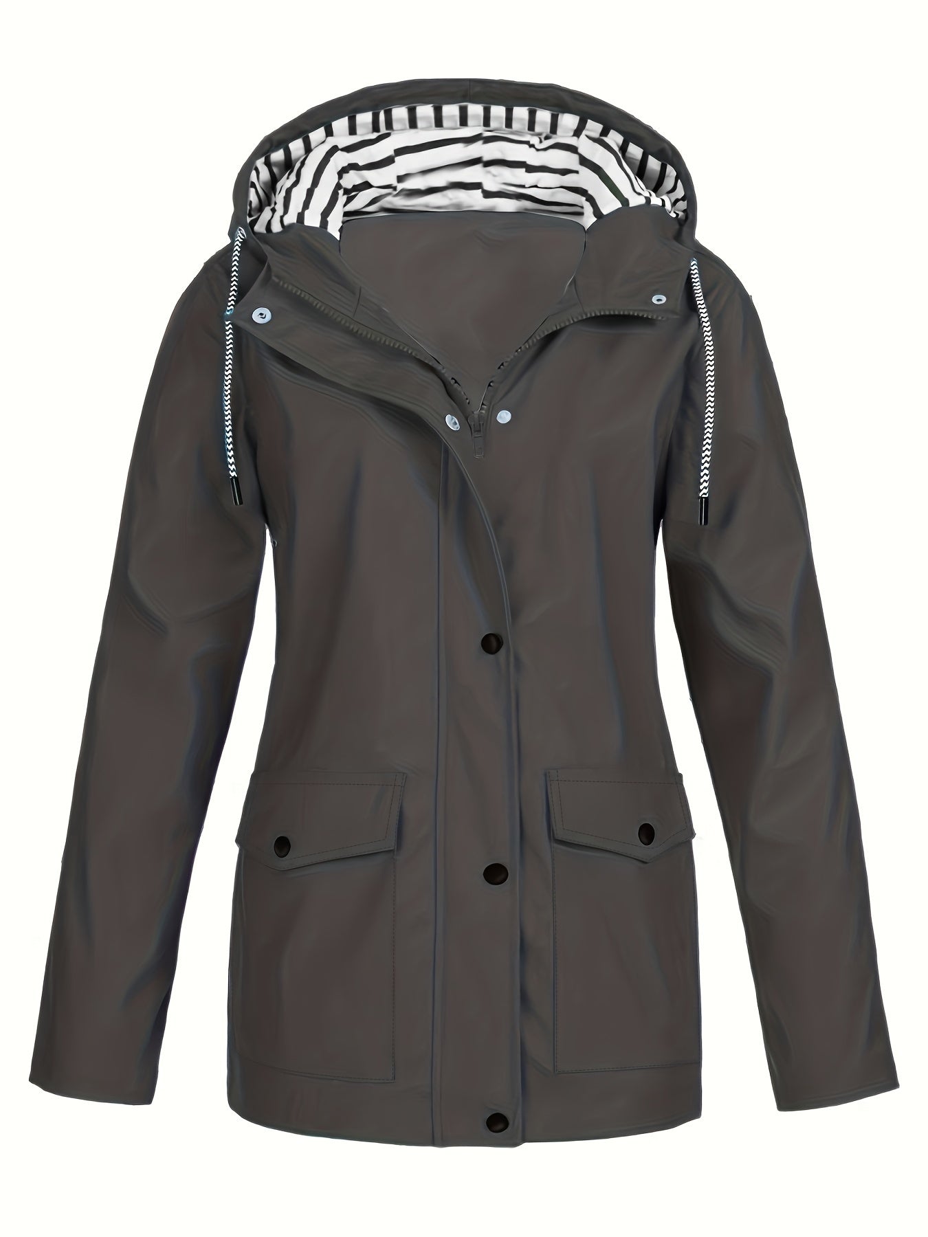 Plus Size Sporty Coat