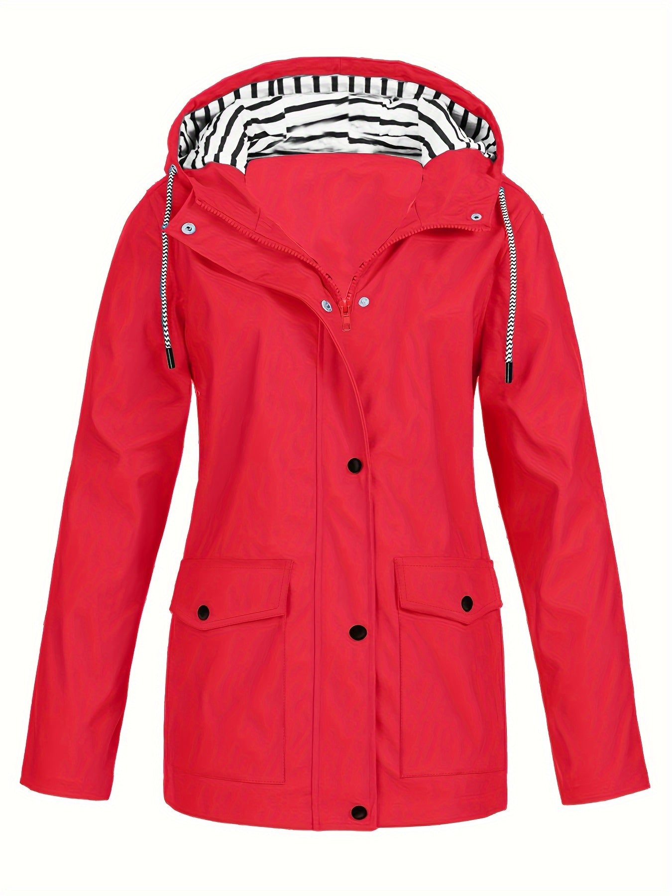 Plus Size Sporty Coat