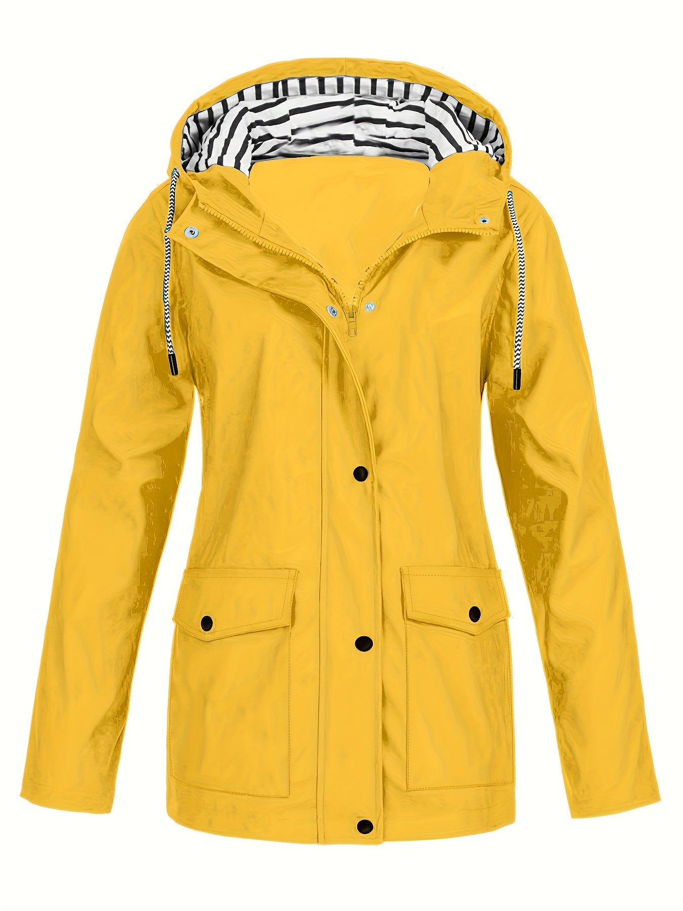 Plus Size Sporty Coat