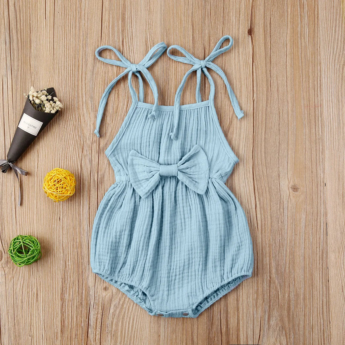 Summer Clothing  Newborn Clothes Srap Romper