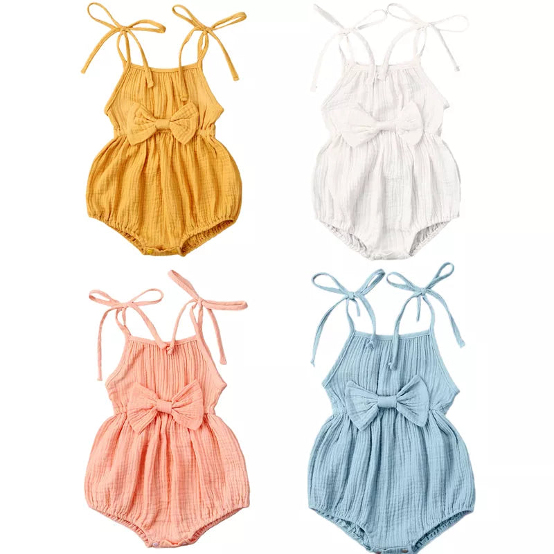 Summer Clothing  Newborn Clothes Srap Romper