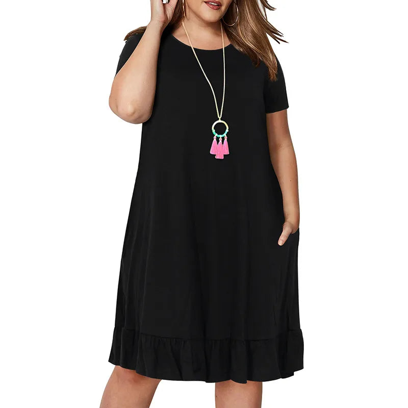 PLUS SIZE WOMEN DRESS