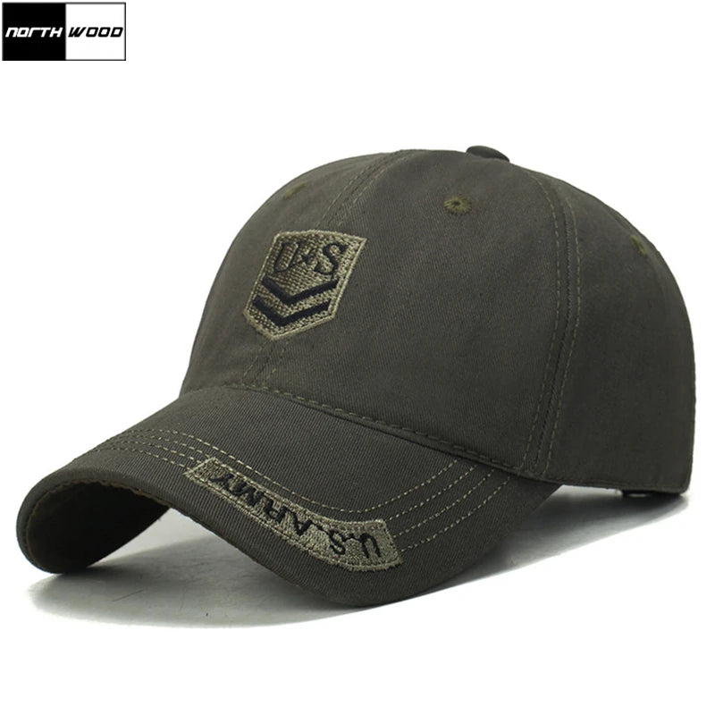 [NORTHWOOD] Mens Us Army Baseball Cap Men