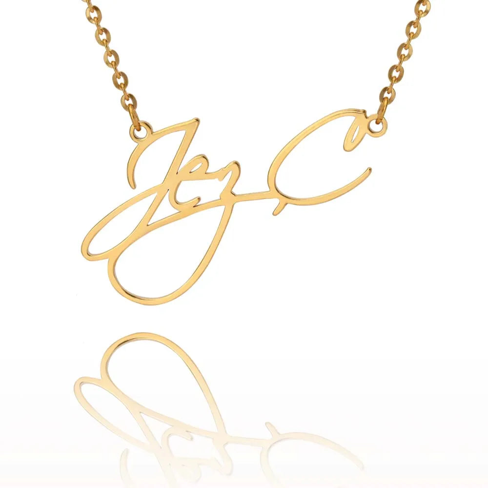 Joias Name Necklaces Custom Name Necklace