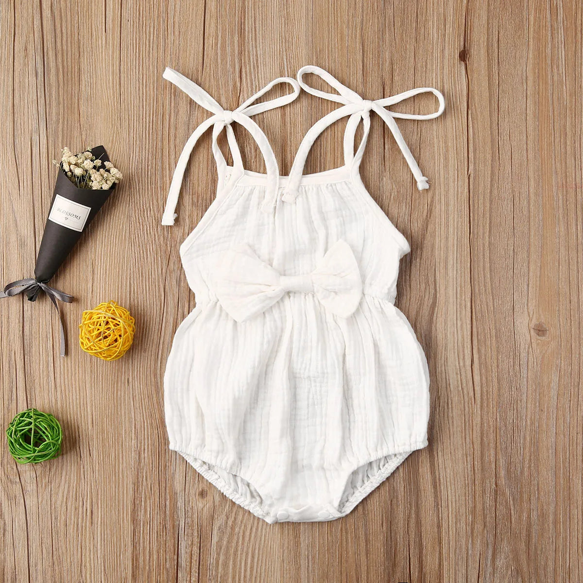 Summer Clothing  Newborn Clothes Srap Romper