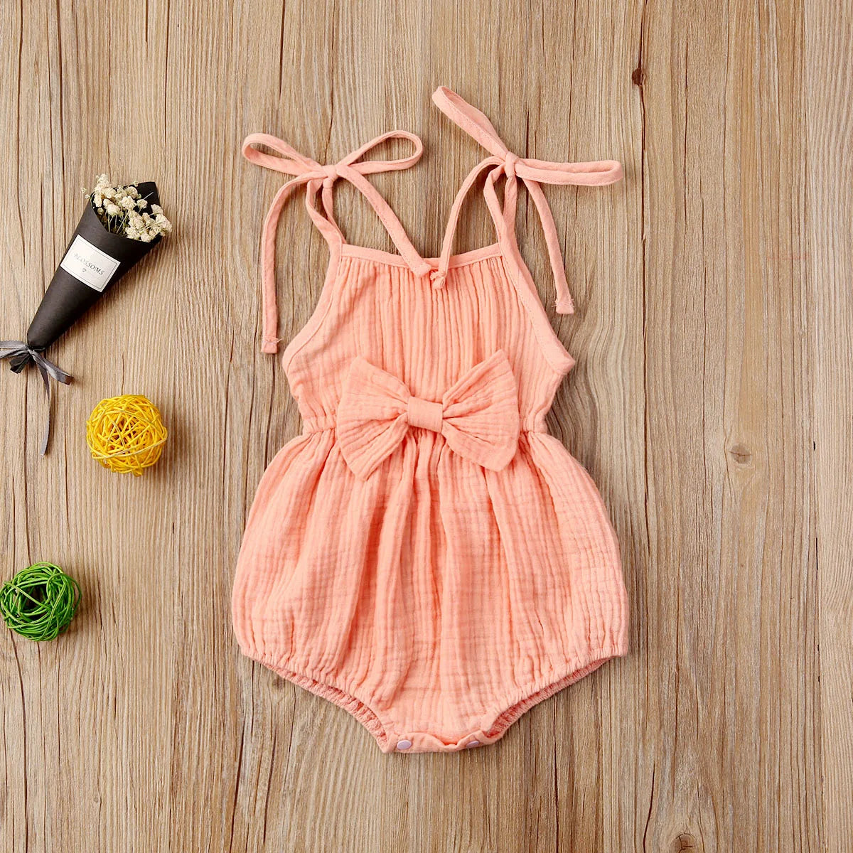 Summer Clothing  Newborn Clothes Srap Romper