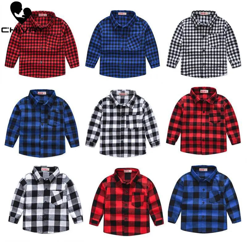 BOYS LONG SLEEVE CLASSIC SHIRTS