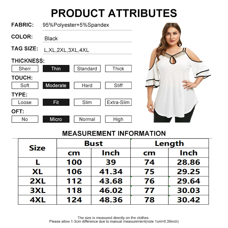 PLUS SIZE WOMEN TOPS