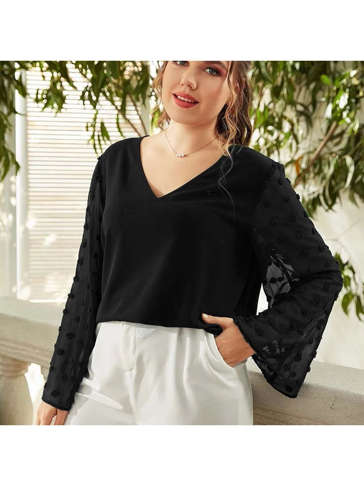 PLUS SIZE WOMEN TOPS