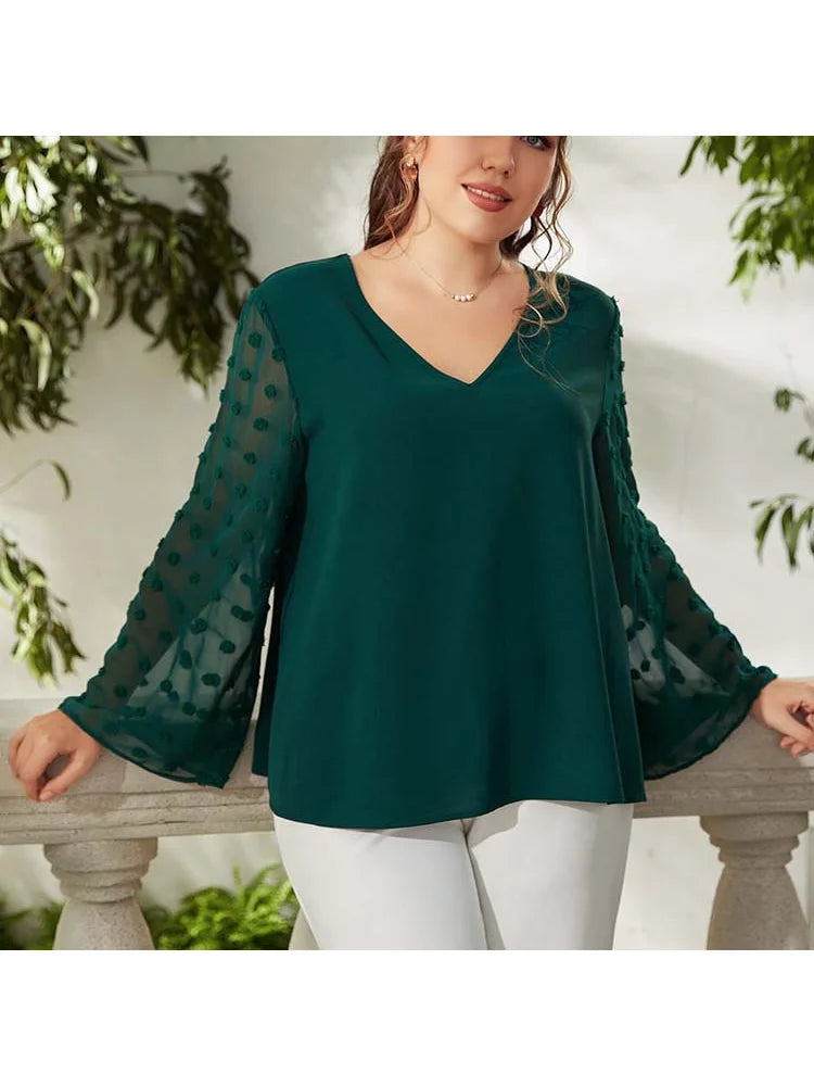 PLUS SIZE WOMEN TOPS