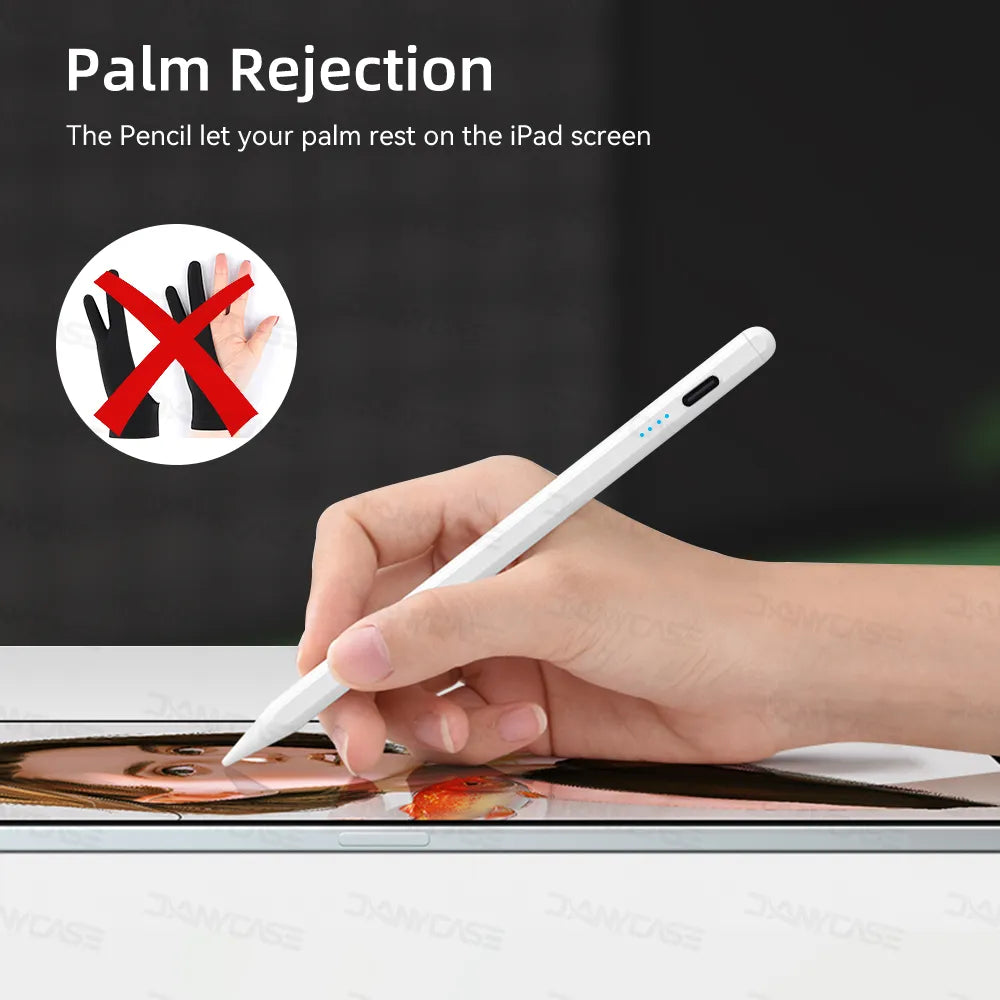 For iPad Pencil with Palm Rejection Tilt