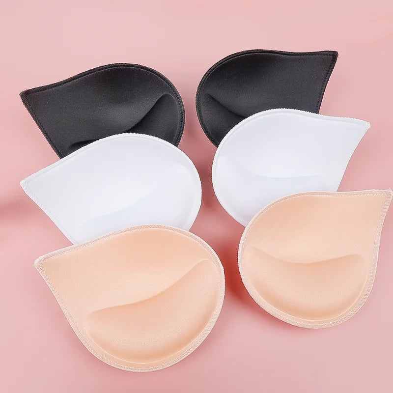 3D Push Up Bra Pads Inserts Women Underwear Small Breast lift