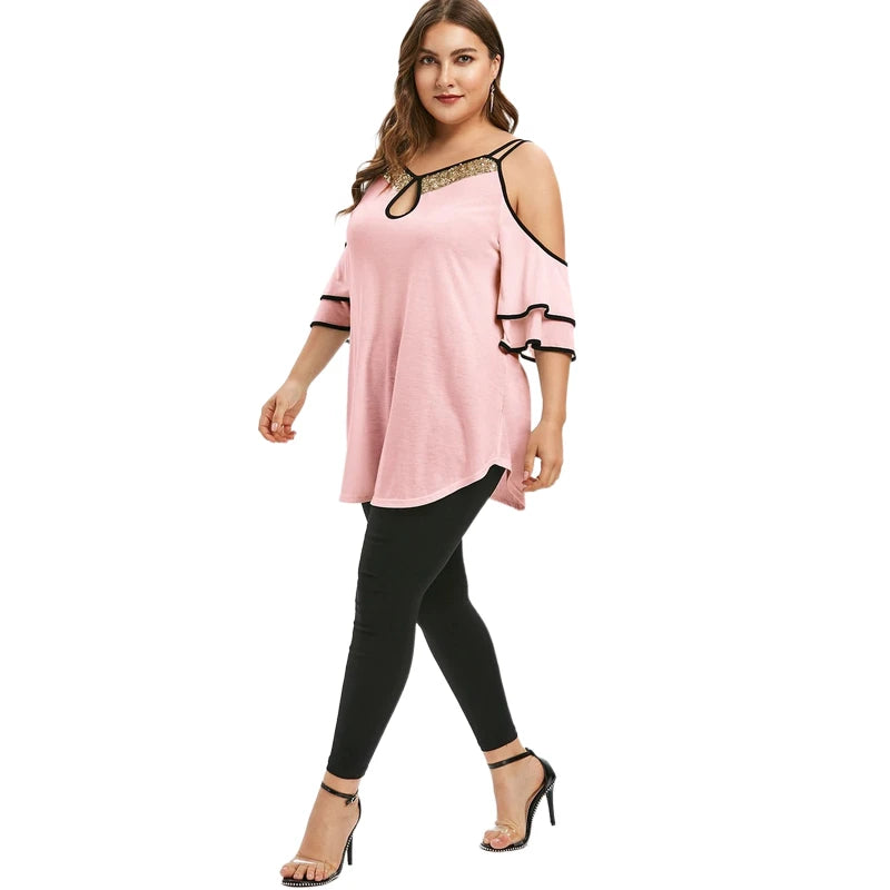 PLUS SIZE WOMEN TOPS