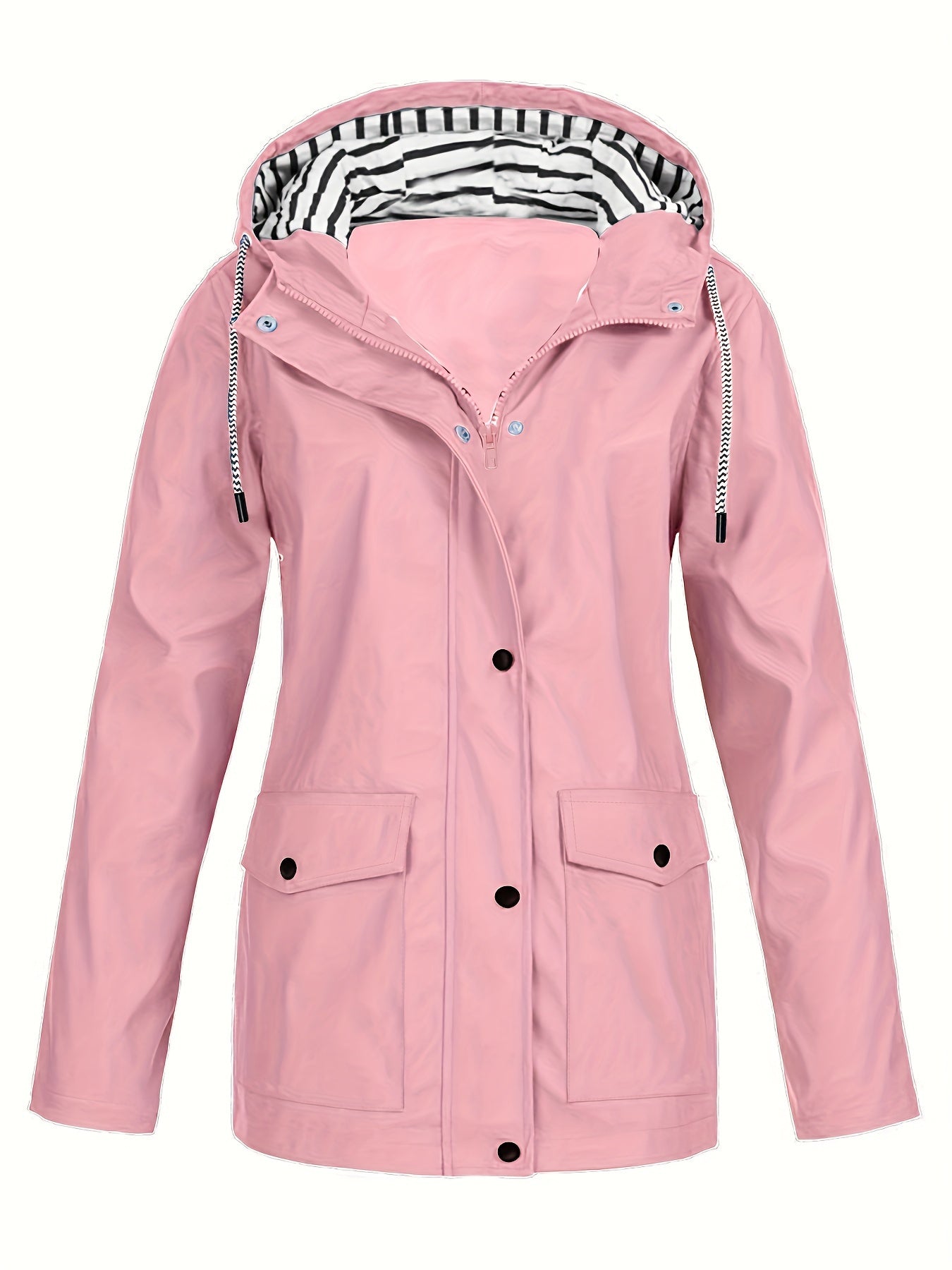 Plus Size Sporty Coat