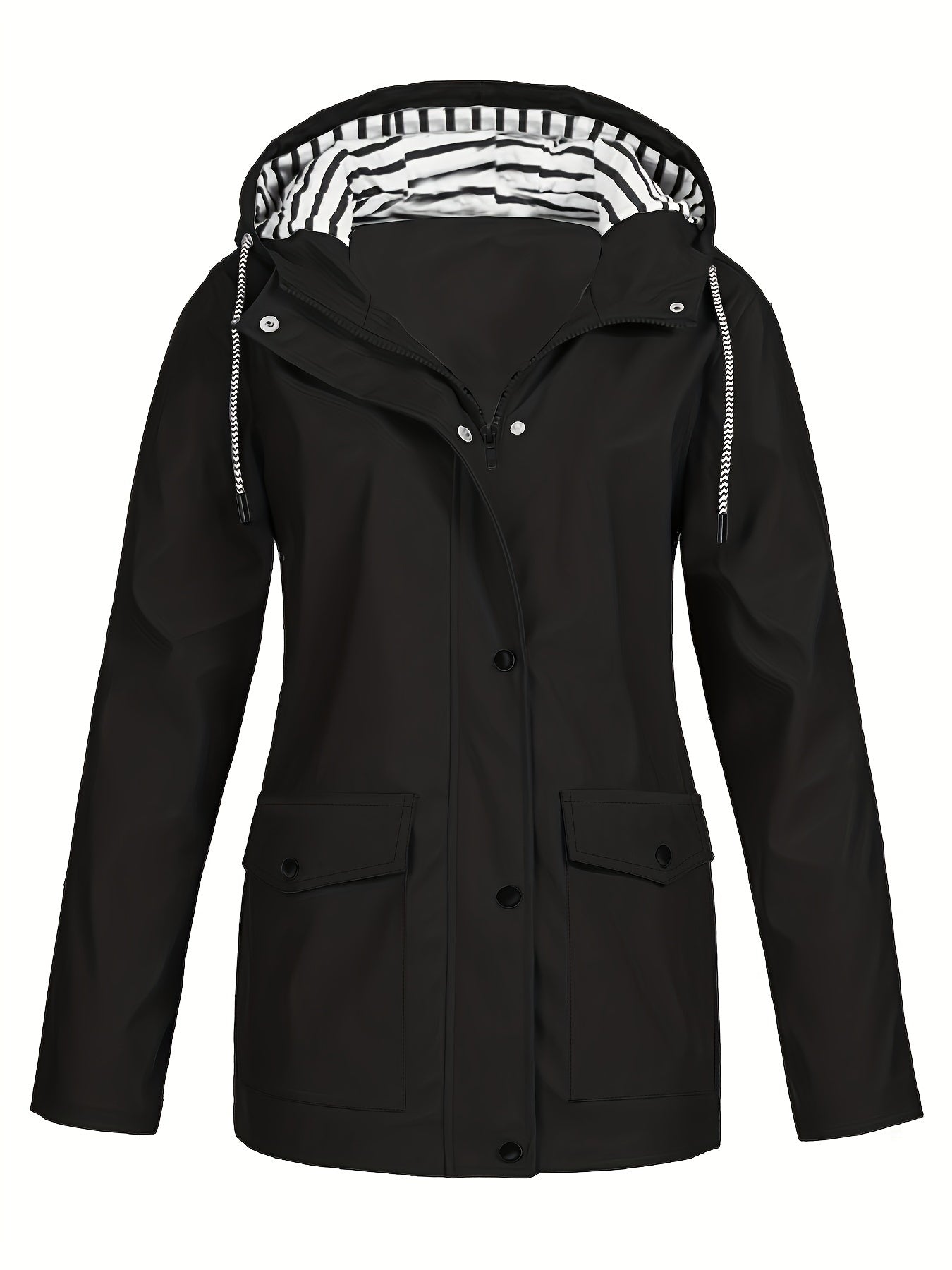 Plus Size Sporty Coat