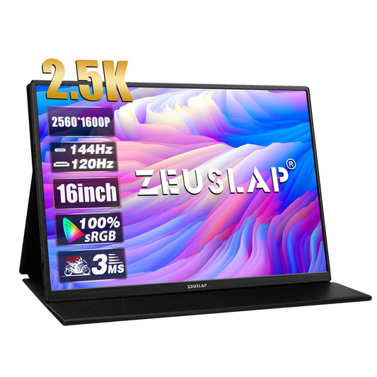 ZEUSLAP 16" 2.5K 144hz Portable Monitor