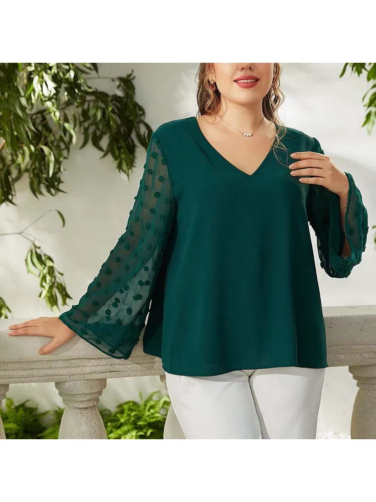 PLUS SIZE WOMEN TOPS