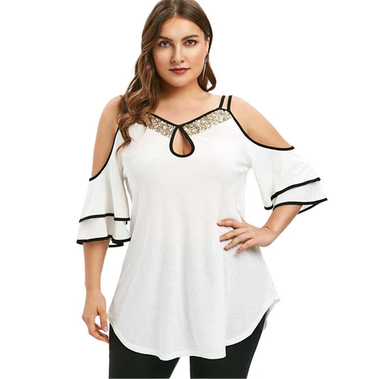 PLUS SIZE WOMEN TOPS